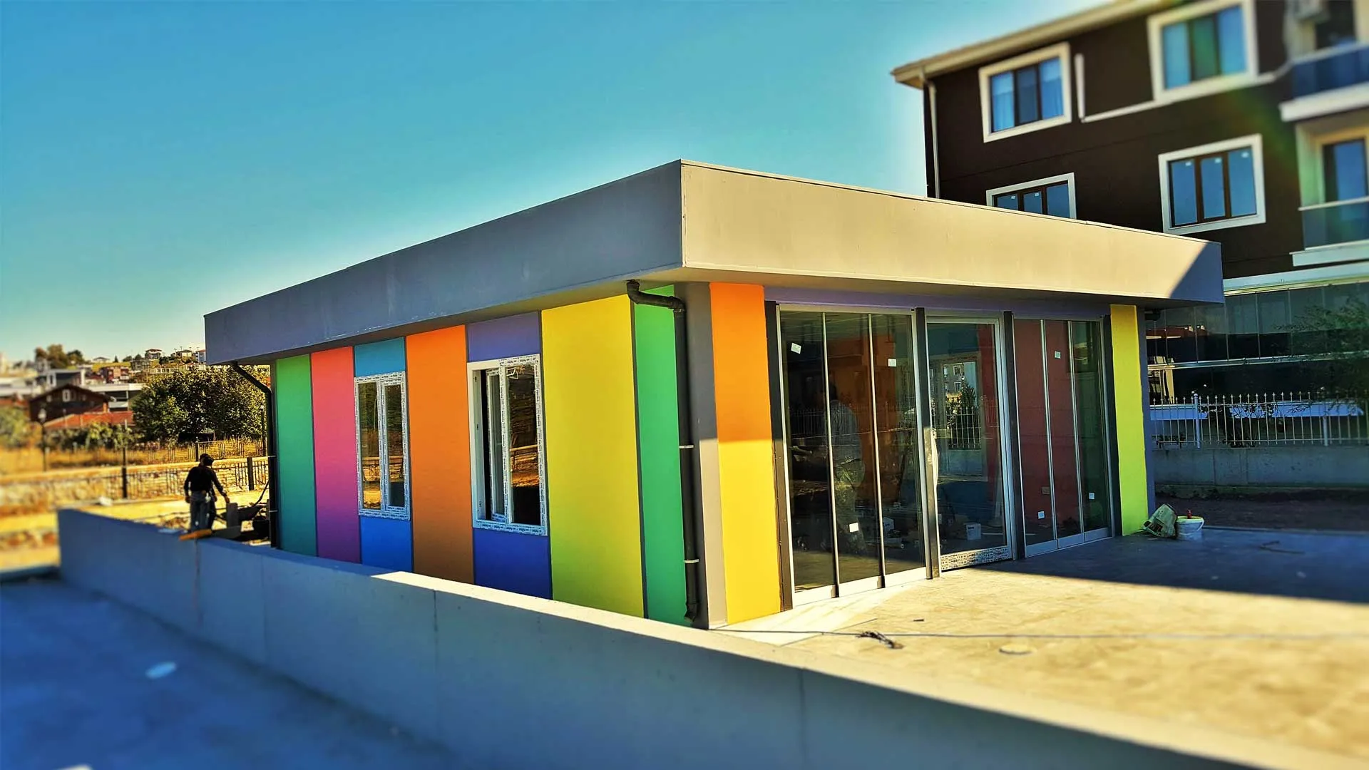 yalova il özel idari binası prefabrik