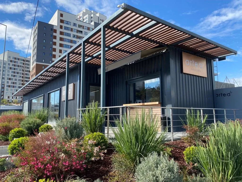 toplu konut projesi satış ofisi konteyner