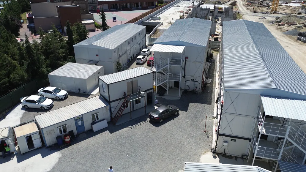 toplu konut şantiye prefabrik