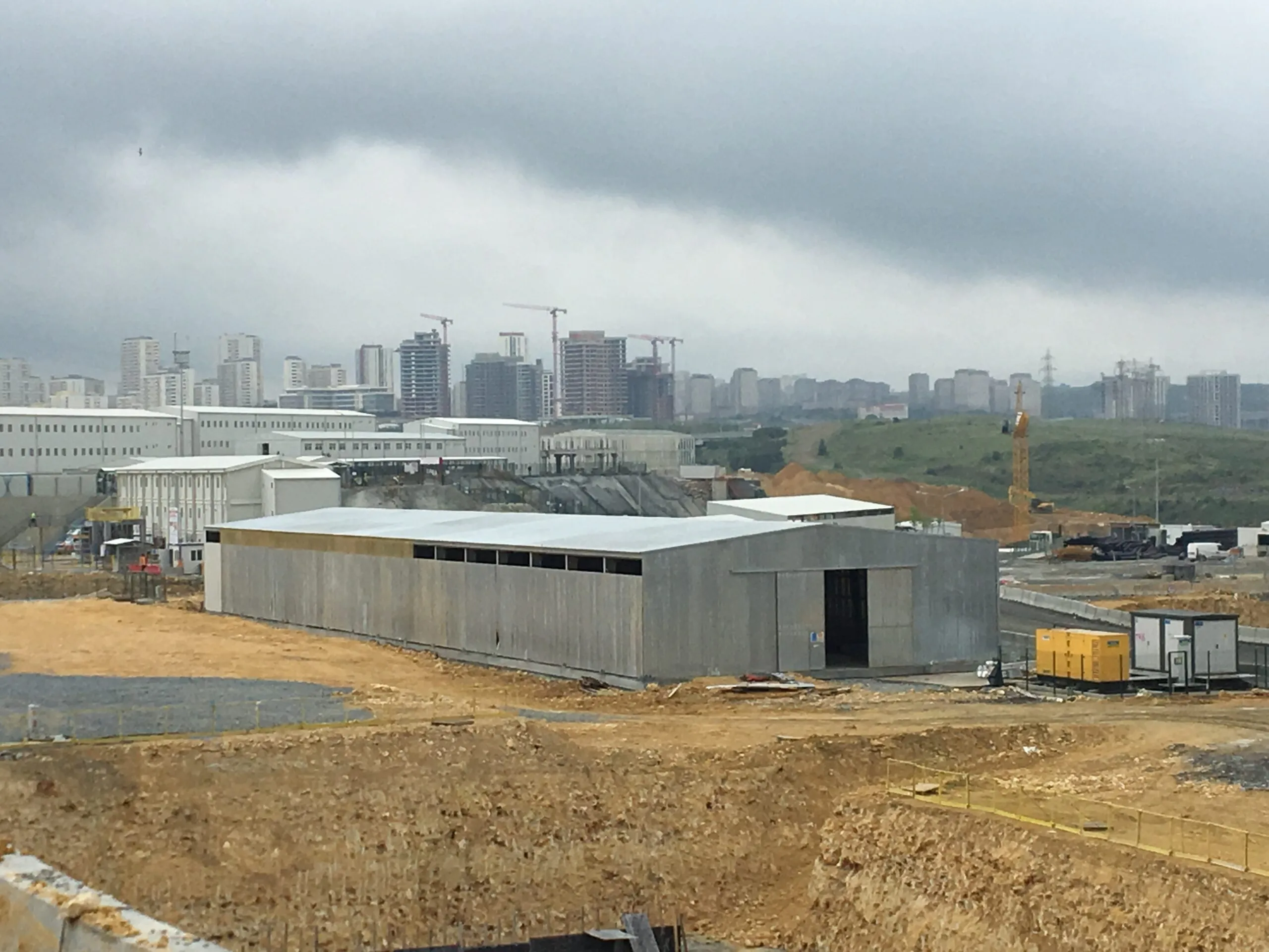 yapısal çelik hangar ve depo