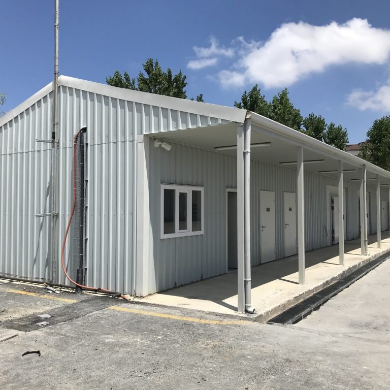 pramo prefabrik Sancaktepe Pandemi Hastanesi Hizmet Binaları9